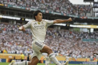 Gonzalo Garcia a inscrit l'unique but pour le Real face à la Juve KEYSTONE/AP/Rebecca Blackwell
